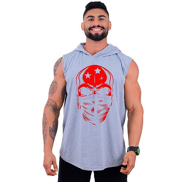 Regata Longline com Touca MXD Conceito Mask Skull