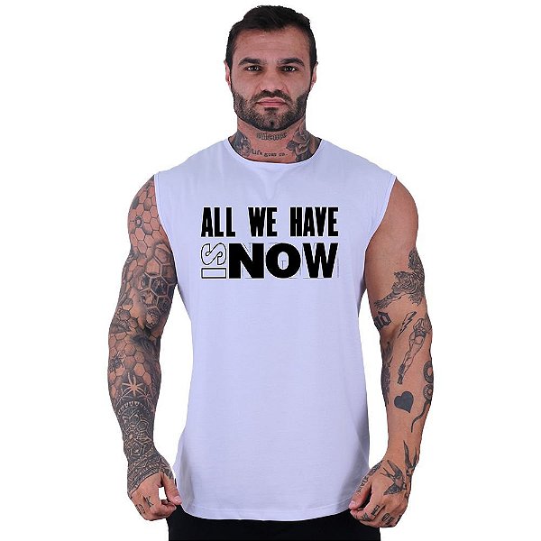 Regata Machão Longline Sem Manga MXD Conceito All We Have Now