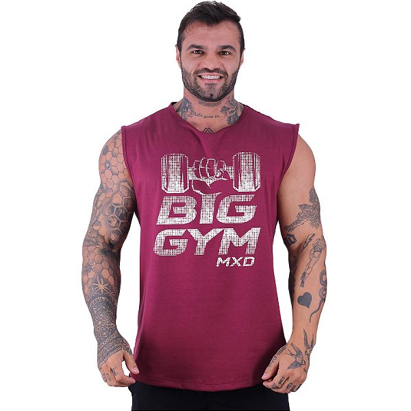 Regata Machão Longline Sem Manga MXD Conceito Big Gym