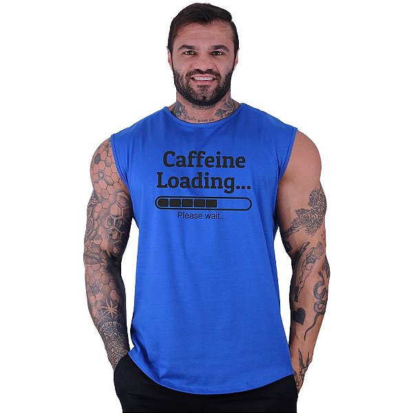 Regata Machão Longline Sem Manga MXD Conceito Caffeine Loading