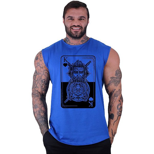 Regata Machão Longline Sem Manga MXD Conceito Carta Reis