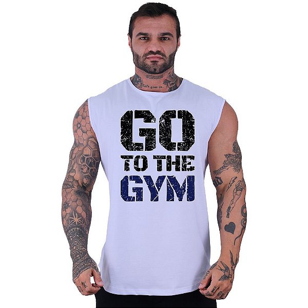 Regata Machão Longline Sem Manga MXD Conceito Go To The Gym