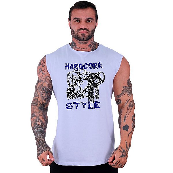 Regata Machão Longline Sem Manga MXD Conceito Hardcore Style