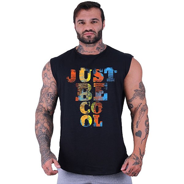 Regata Machão Longline Sem Manga MXD Conceito Just Be Cool