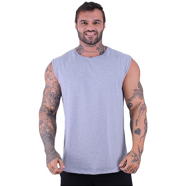 Regata Machão Longline Sem Manga MXD Conceito Mescla