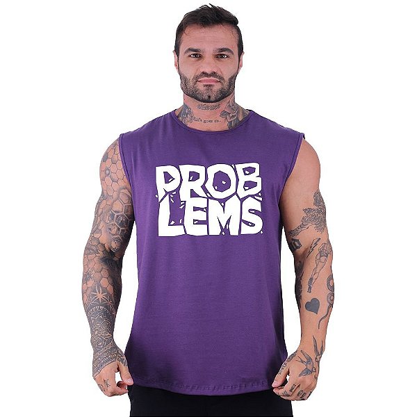 Regata Machão Longline Sem Manga MXD Conceito Prob Lems