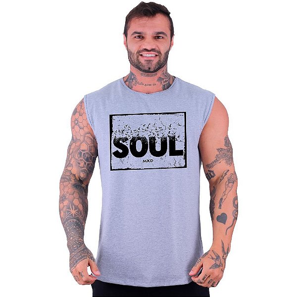 Regata Machão Longline Sem Manga MXD Conceito Soul