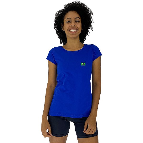 Camiseta Babylook Feminina MXD Conceito Brasil