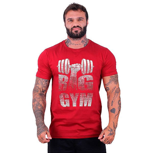 Camiseta Tradicional Masculina Manga Curta MXD Conceito Big Gym