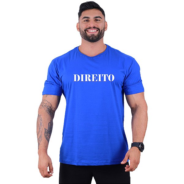 Camiseta Tradicional Universitária Direito