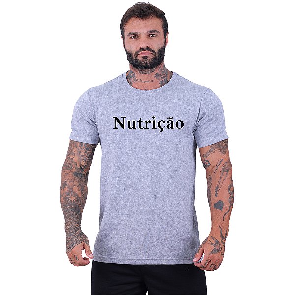 Camiseta Tradicional Universitária Nutrição