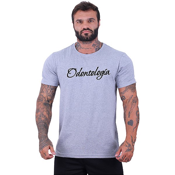 Camiseta Tradicional Universitária Odontologia