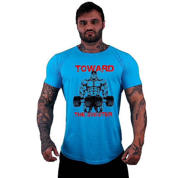 Camiseta Longline Manga Curta MXD Conceito Toward The Sinister