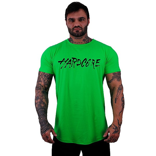 Camiseta Longline Manga Curta MXD Hardcore
