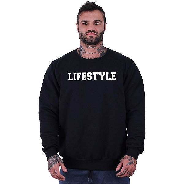 Blusa Moletom Basic Masculina MXD Conceito Sem Touca Lifestyle