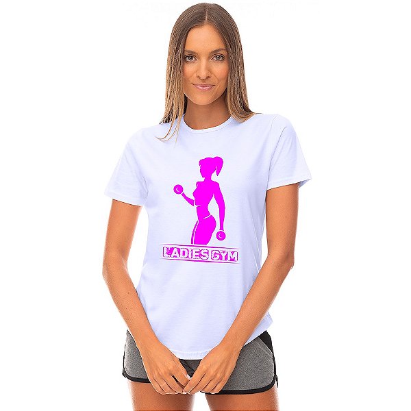 Camiseta Longline Feminina MXD Conceito Ladies Gym
