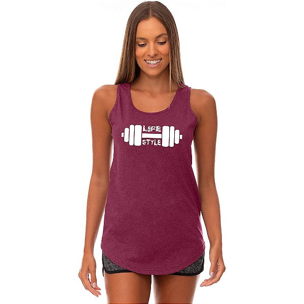 Regata Longline Feminina MXD Conceito Life Style
