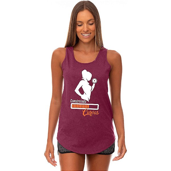 Regata Longline Feminina MXD Conceito Construindo Curvas