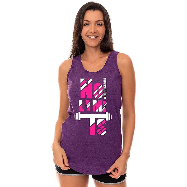 Regata Longline Feminina MXD Conceito No Limits