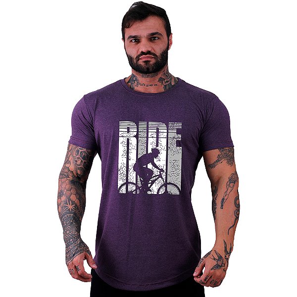 Camiseta Longline MXD Conceito MTB Mountain Bike Ride Ciclista