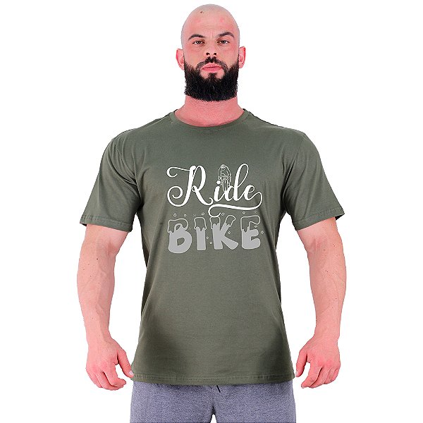 Camiseta Tradicional Manga Curta MXD Conceito MTB Mountain Bike Ride Bike