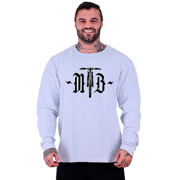 Blusa Moletom Basic Masculina MXD Conceito MTB Mountain Bike Ciclismo MTB Bike