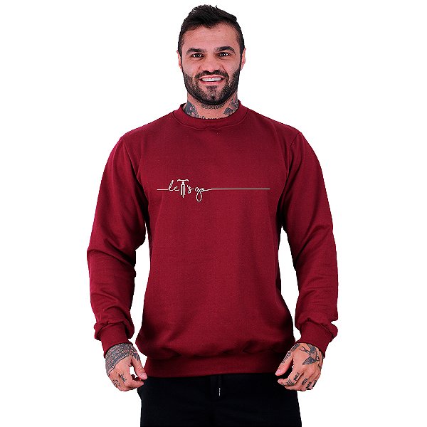 Blusa Moletom Basic Masculina MXD Conceito MTB Mountain Bike Ciclismo Let's Go