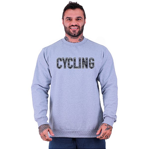 Blusa Moletom Basic Masculina MXD Conceito MTB Mountain Bike Ciclismo Cycling