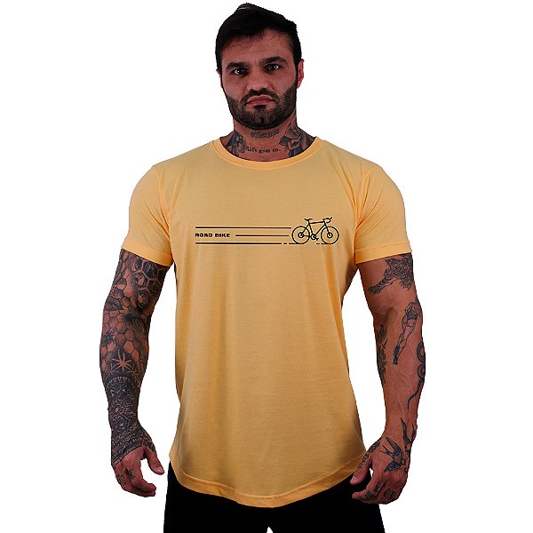 Camiseta Longline Manga Curta MXD Conceito Road Bike MTB