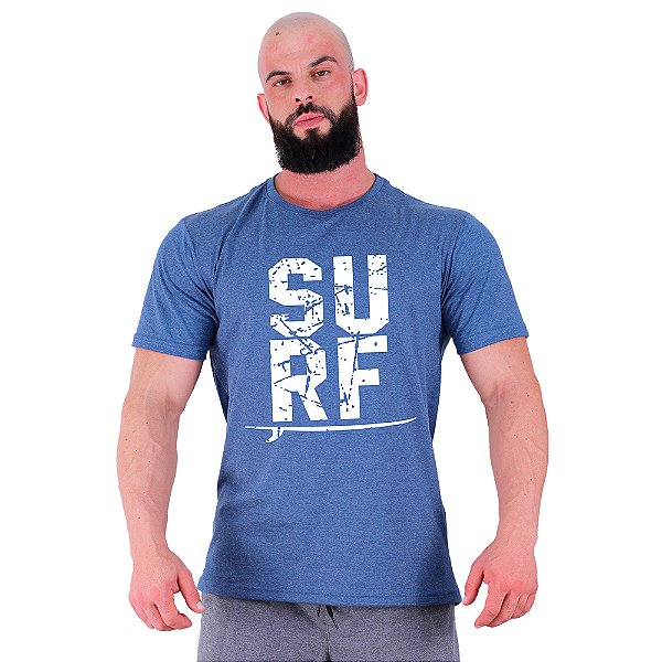 Camiseta Tradicional Masculina Manga Curta MXD Conceito SURF Prancha
