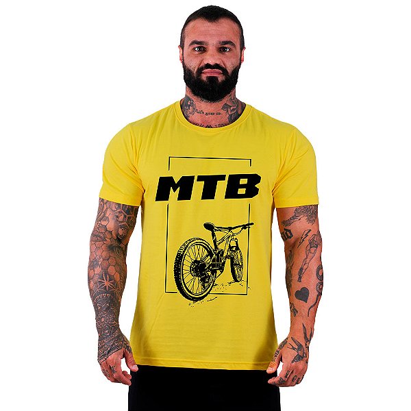 Camiseta Tradicional Masculina Manga Curta MXD Conceito MTB Bike