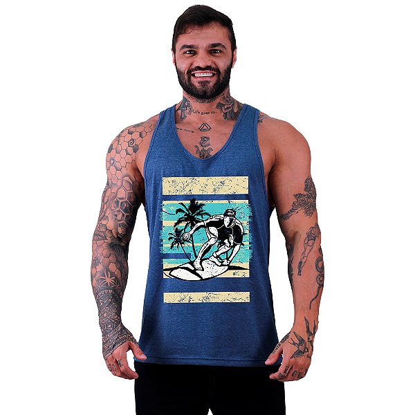 Regata Cavada Masculina MXD Conceito SURF Man Surfing