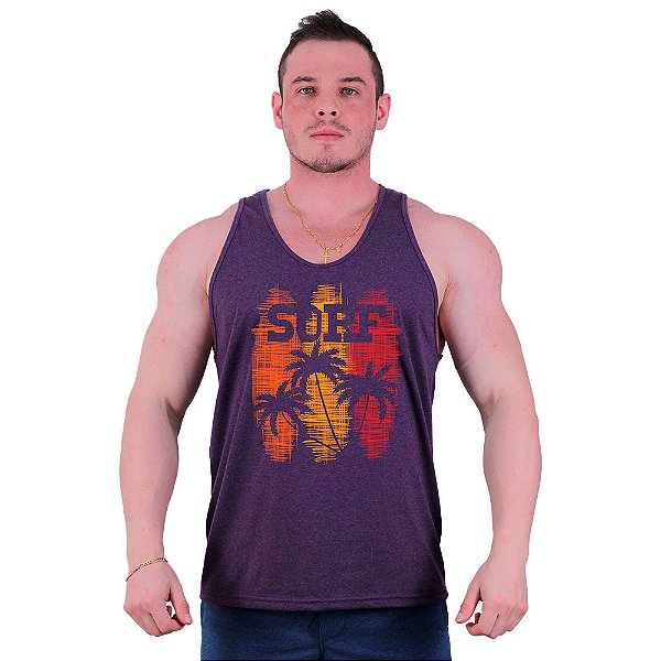 Regata Cavada Masculina MXD Conceito SURF Três Pranchas