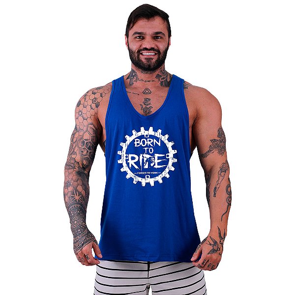 Regata Cavada Masculina MXD Conceito MTB Born To Ride