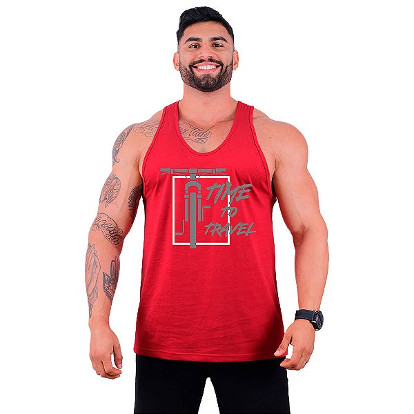 Regata Cavada Masculina MXD Conceito MTB Time To Travel