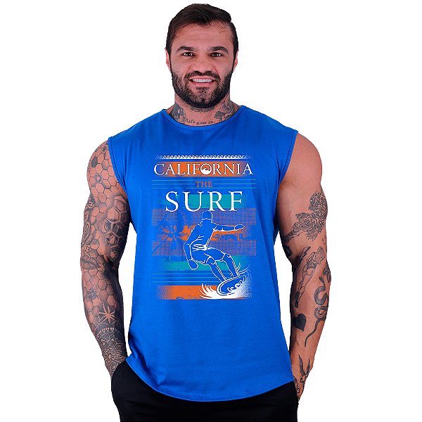 Regata Longline Machão MXD Conceito Caveira SURF California The Surf