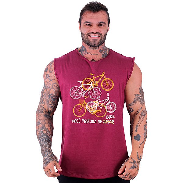 Regata Longline Machão Masculina MXD Conceito MTB Você Precisa De Bike