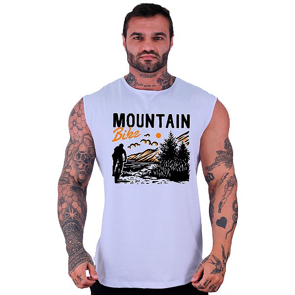 Regata Longline Machão Masculina MXD Conceito MTB Mountain Bike