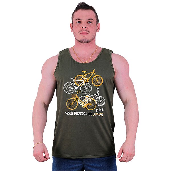 Regata Clássica Estampado Masculina MXD Conceito MTB Você Precisa De Bike
