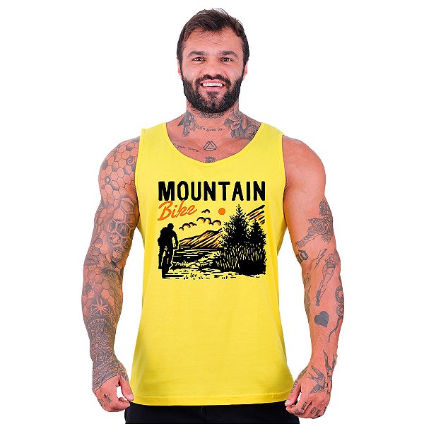 Regata Clássica Estampado Masculina MXD Conceito MTB Mountain Bike