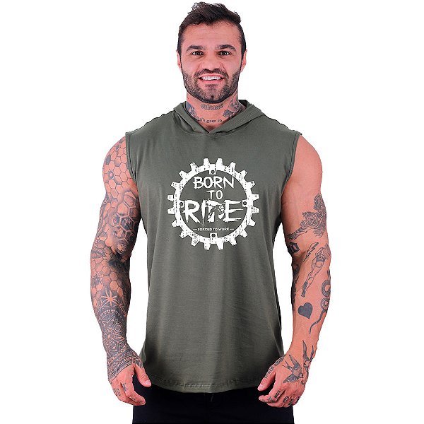Regata Longline com Touca MXD Conceito MTB Born To Ride