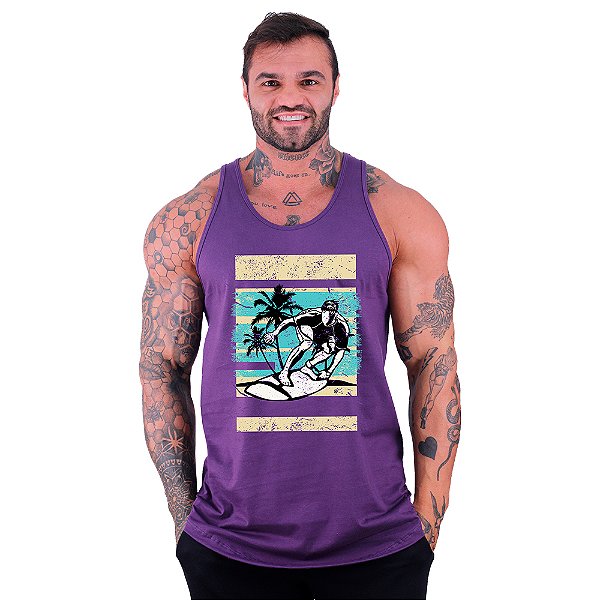 Regata Longline Masculina MXD Conceito SURF Homen Surfando