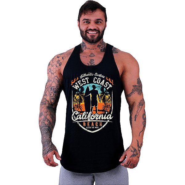 Regata Longline Masculina MXD Conceito SURF West Coast California Beach