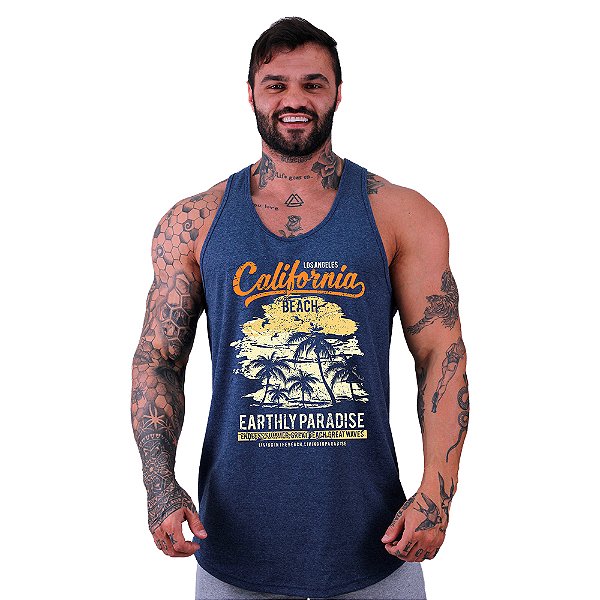 Regata Longline Masculina MXD Conceito SURF Earthly Paradise