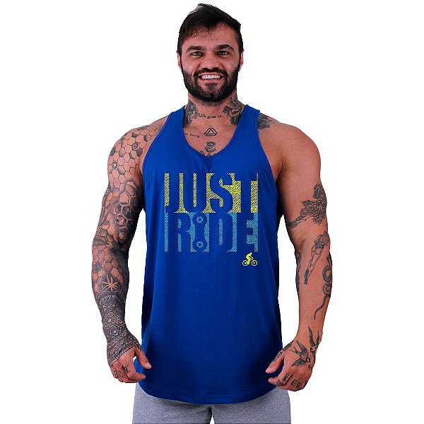 Regata Longline Masculina MXD Conceito MTB Mountain Bike Just Ride Apenas Um Passeio