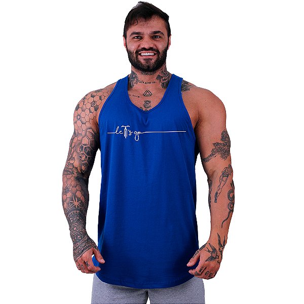 Regata Longline Masculina MXD Conceito Let's Go