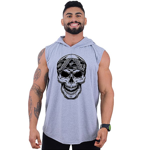 Regata Longline com Touca MXD Conceito headband skull