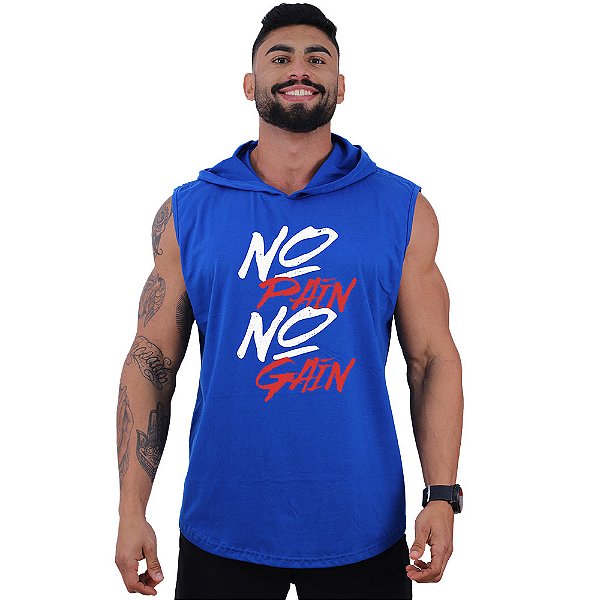 Regata Longline com Touca MXD Conceito No Pain No Gain