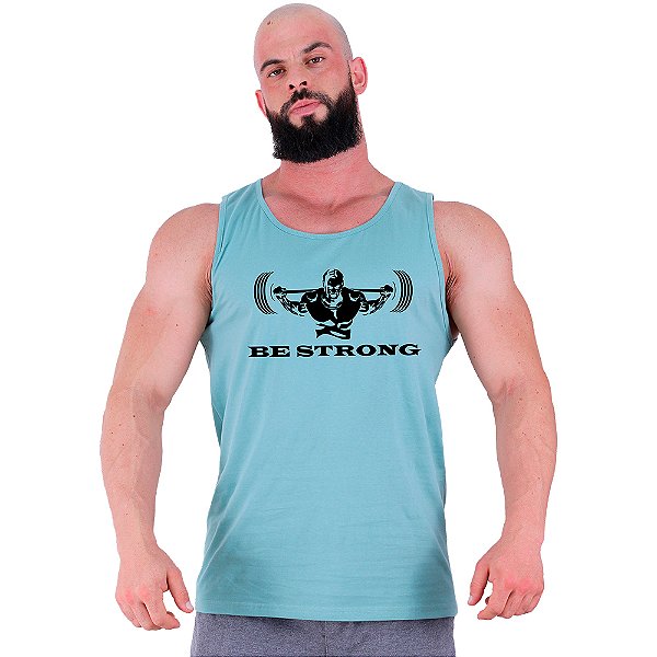 Regata Clássica Tradicional Masculina Alto Conceito Be Strong