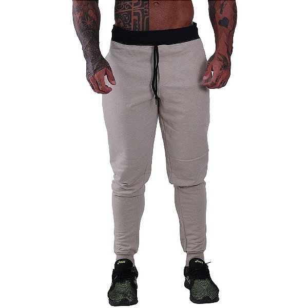 Calça MXD Conceito Moletom Bege
